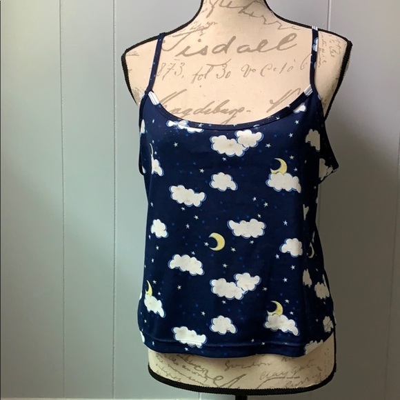 Softwear Large Moon Sky Cloud Sparkly - Picture 1 of 4